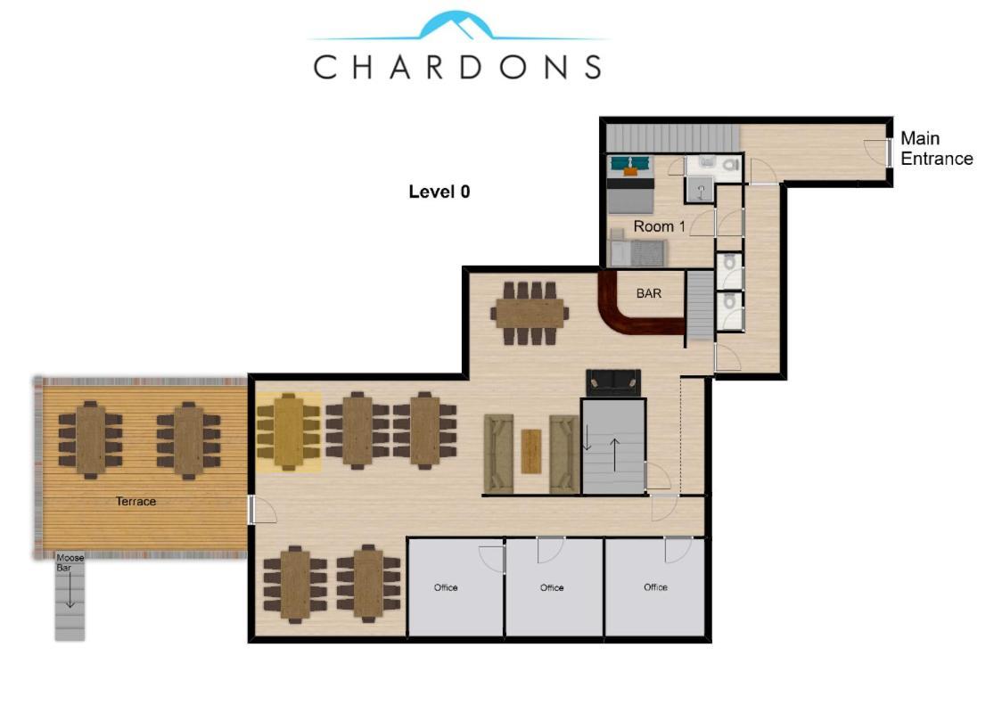 Chalet Chardons Hostel Тінь Екстер'єр фото